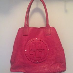 Tory Burch Stacked Logo Classic Tote
